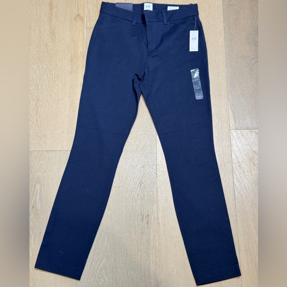 GAP Blue Signature Skinny Ankle Pants